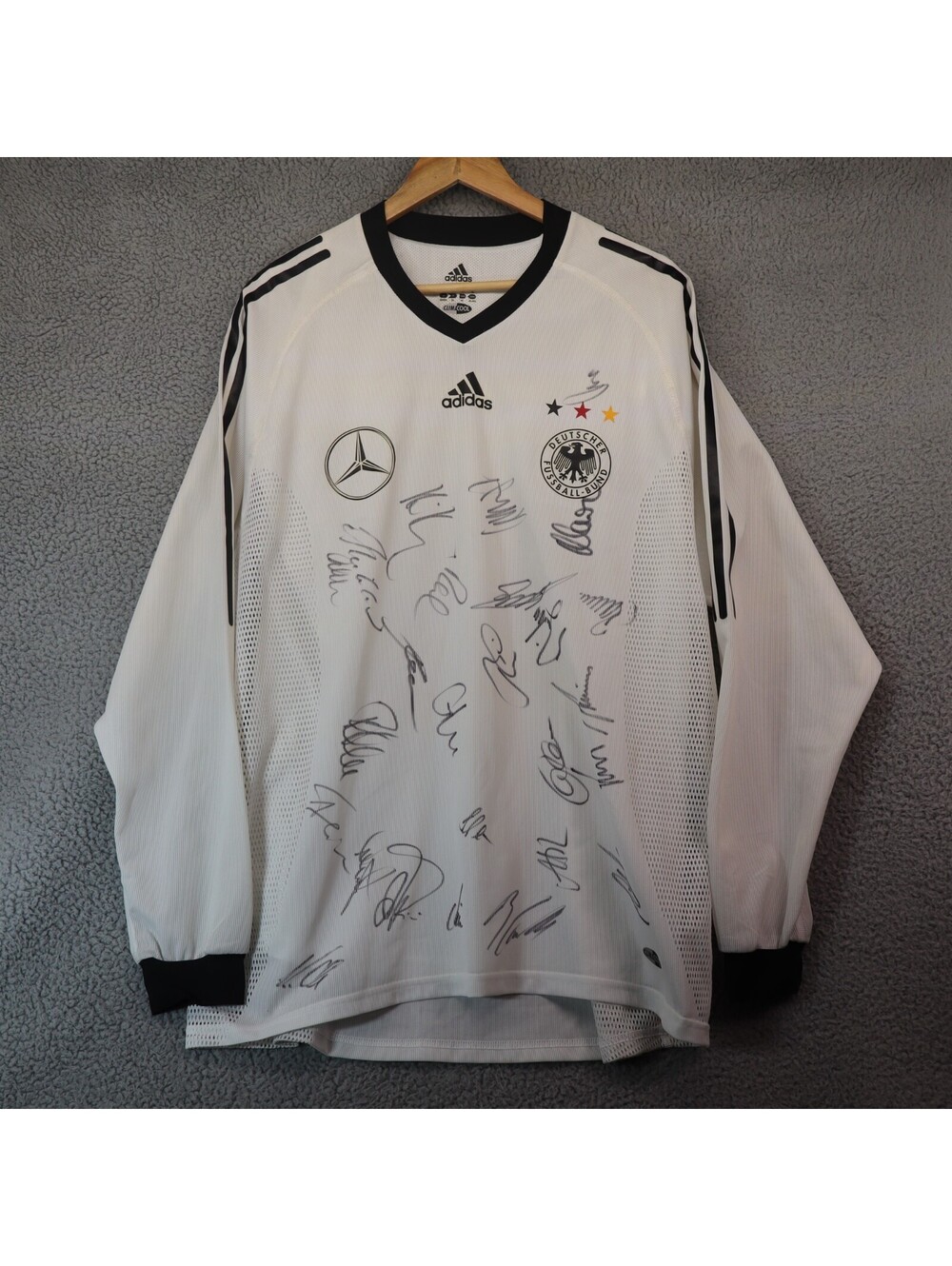 Adidas Germany 2002/2004 Goalkeeper Jersey Signed Mercedes